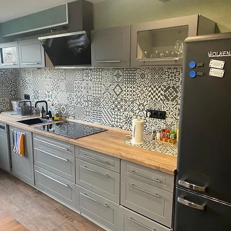 Apartman Charmante Fachwerkhaushaelfte Mit Sauna