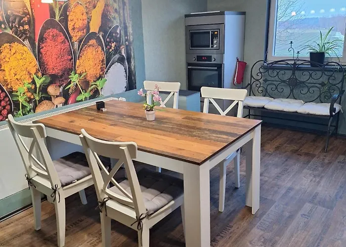 Charmante Fachwerkhaushaelfte Mit Sauna *