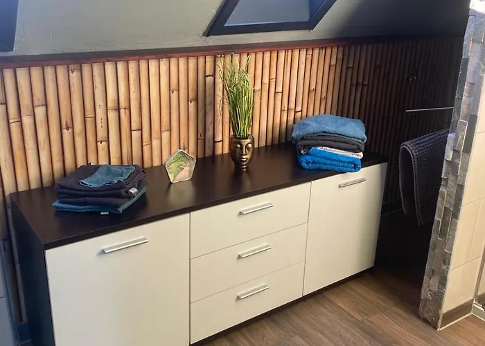 Charmante Fachwerkhaushaelfte Mit Sauna Apartman *